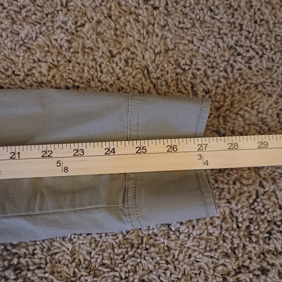 CAbi KHAKI BUTTON FRONT SHORT JACKET, SZ SMALL - Picture 11 of 11